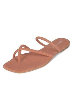🆕️🩴Jeffery Campbell Rania Strappy Coral Slide Sandal - Sz 7